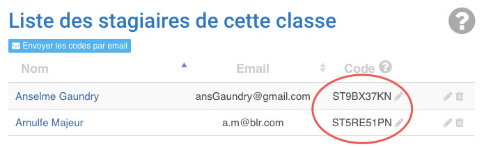 liste stagiaires liste stagiaires